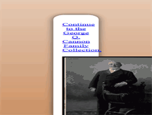 Tablet Screenshot of georgeqcannon.com